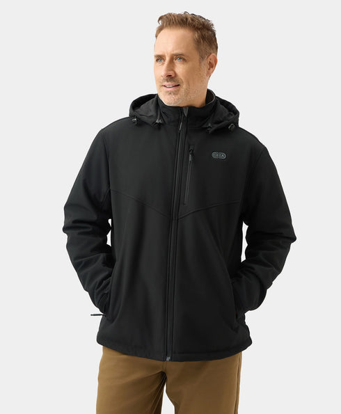 Men's Dual Control Heated Jacket with 5 Heating Zones (Pocket Heating) ,view 1