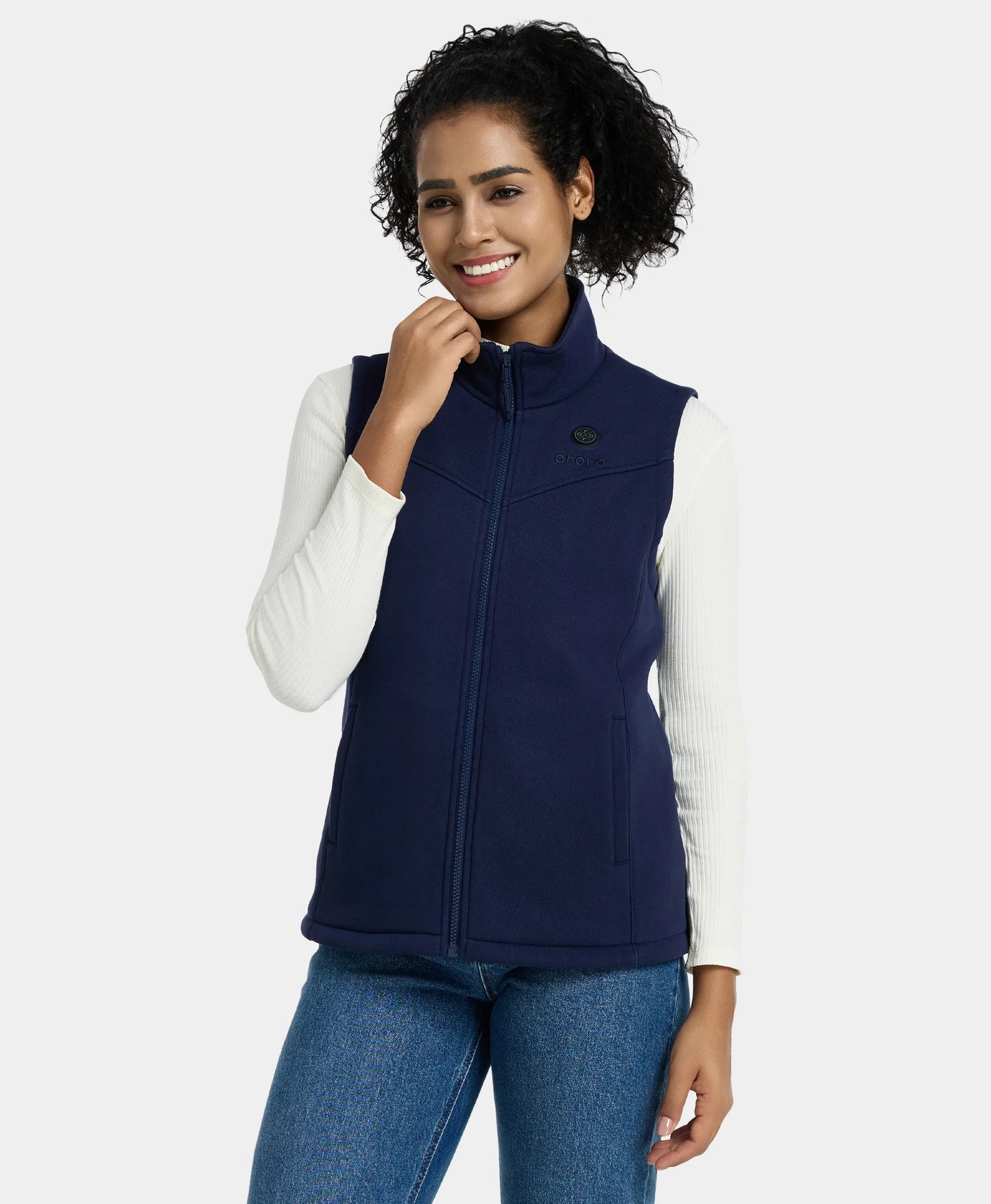 Women's Heated Fleece Vest