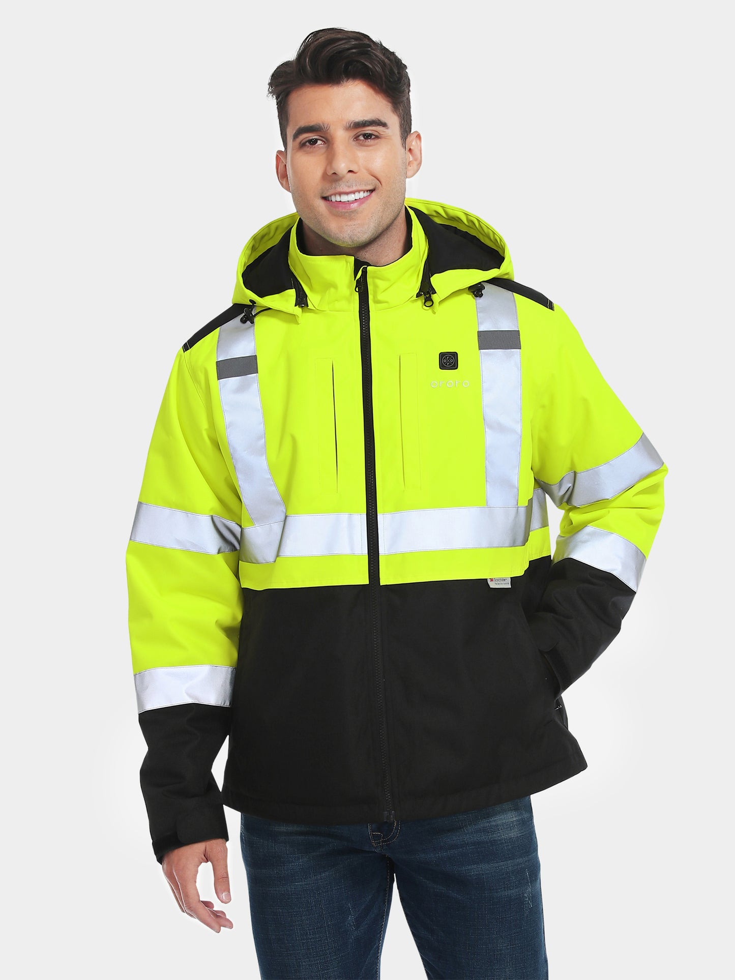 (Open-box) Men's Heated High-Visibility Jacket