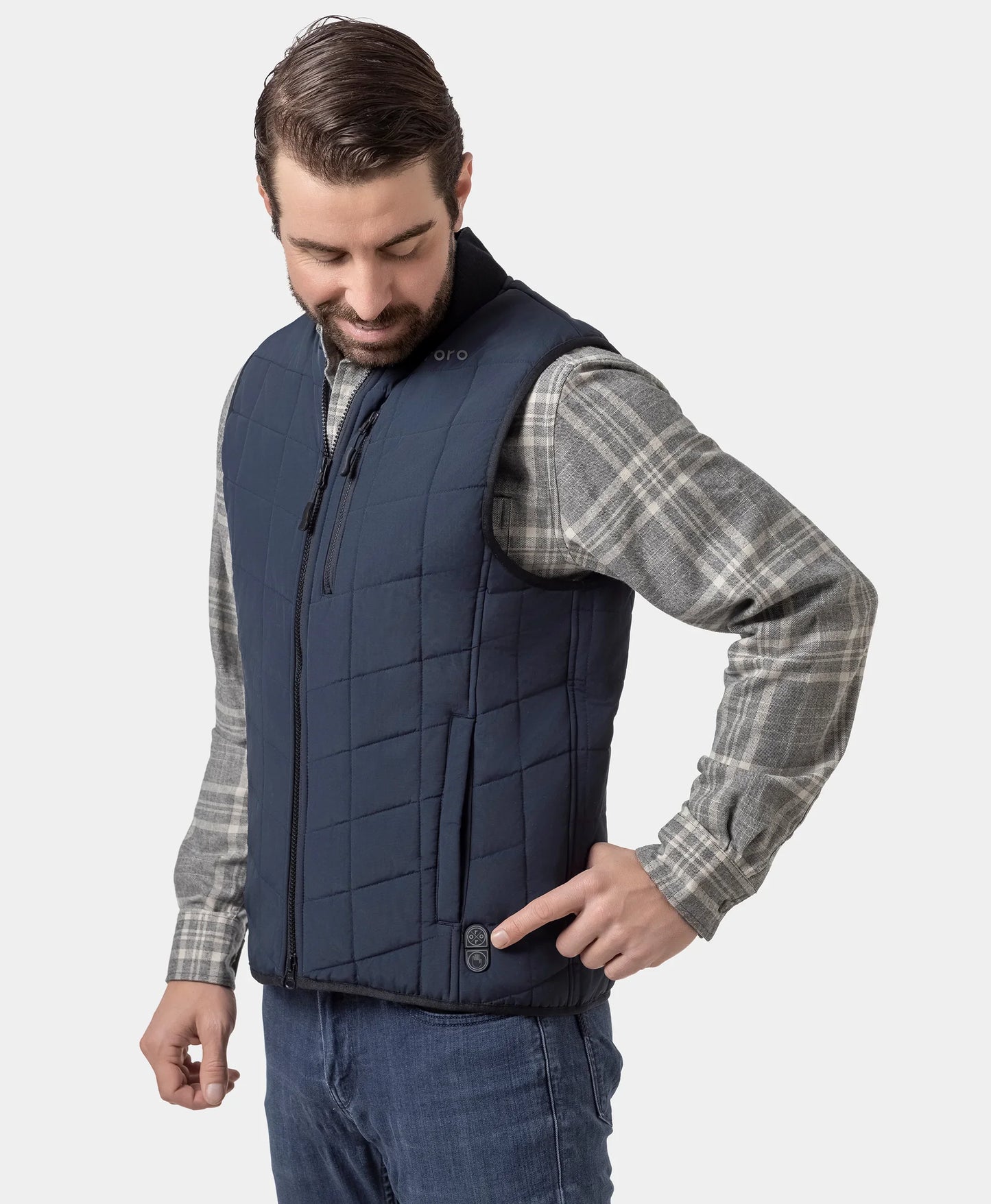 Men's 5-Zone Insulated Heated Bomber Vest