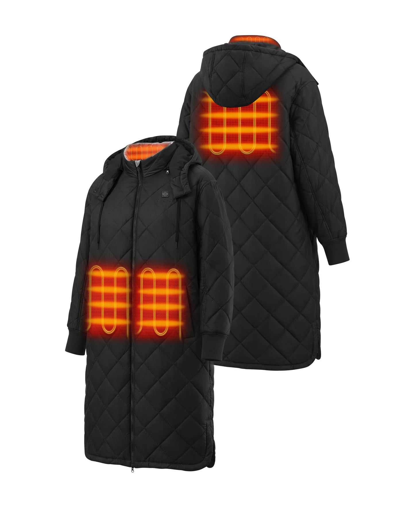 Uptown Women's Heated Parka w/ Removable Hood
