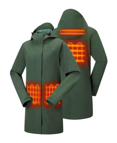 4 Heating Zones (L & R Pocket, Upper back, Mid back) ,view 1