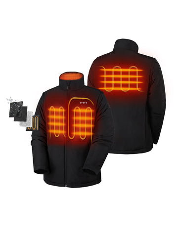 Men's Heated Golf Jacket (with Zip-Off Sleeves) Men's Heated Golf Jacket (with Zip-Off Sleeves)