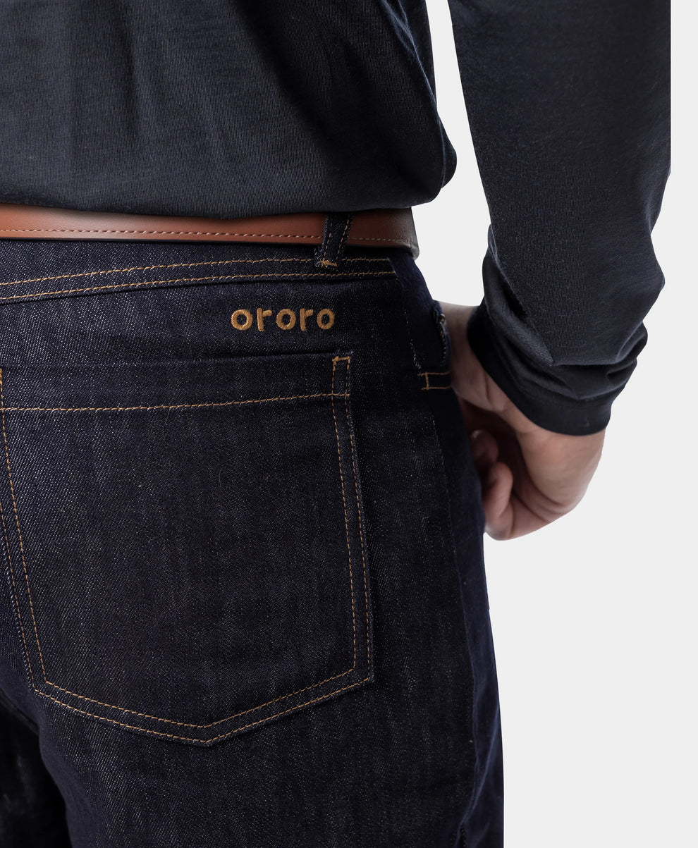 Heatenim Men's Heated Denim Pants
