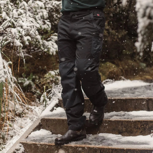 Bristol Men's Heated Utility Fleece Lined Pants Bristol Men's Heated Utility Fleece Lined Pants