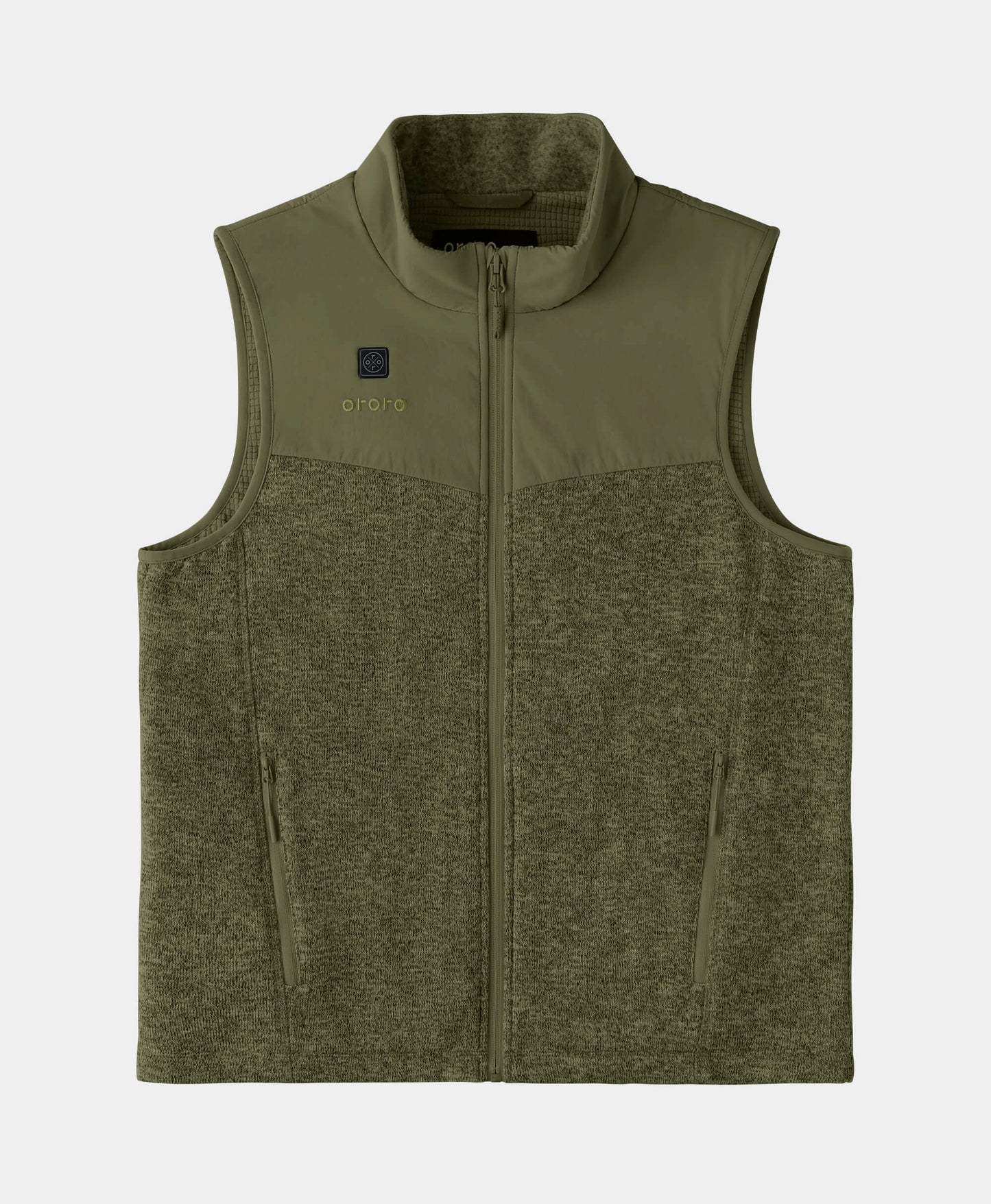 Augusta Men's Heated Sweater Fleece Vest