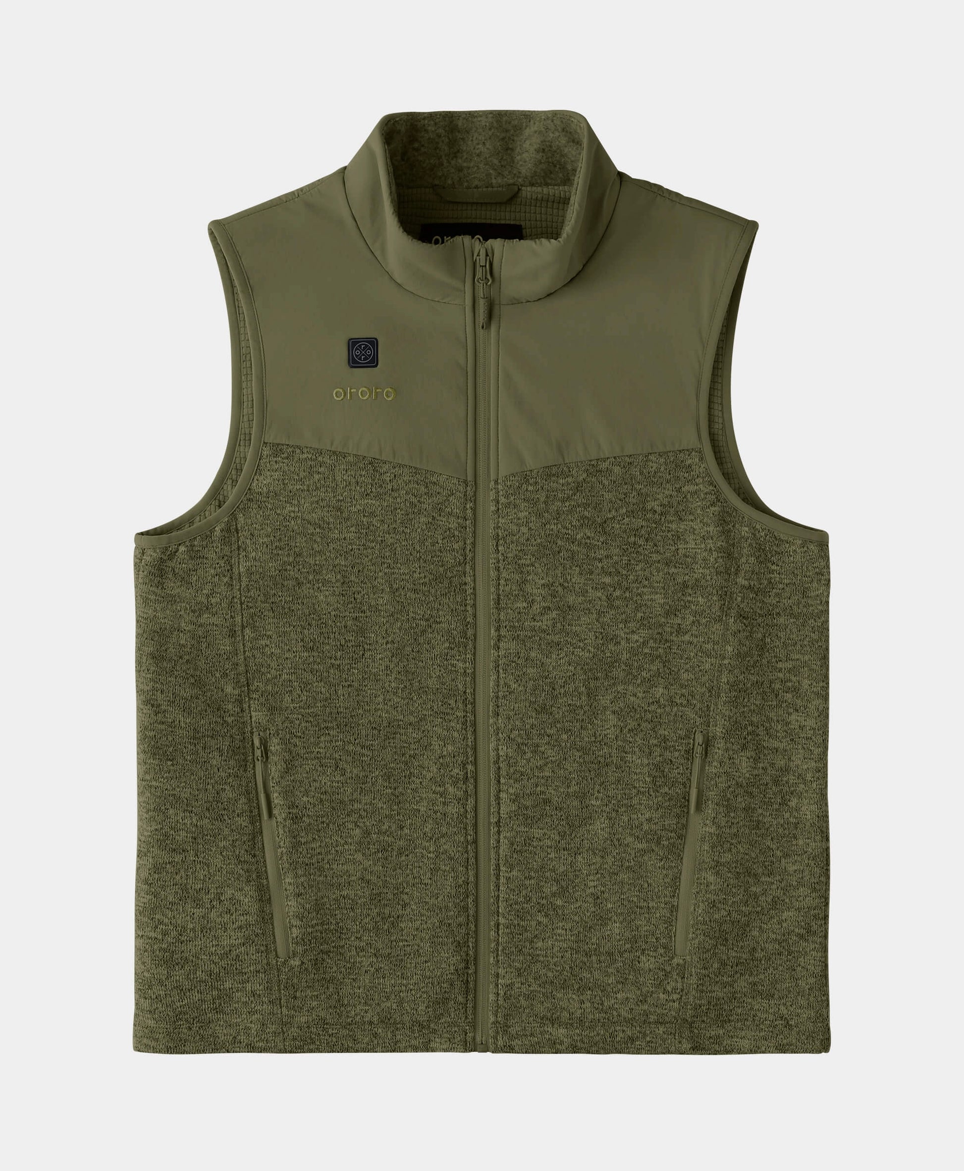 Augusta Men's Heated Sweater Fleece Vest