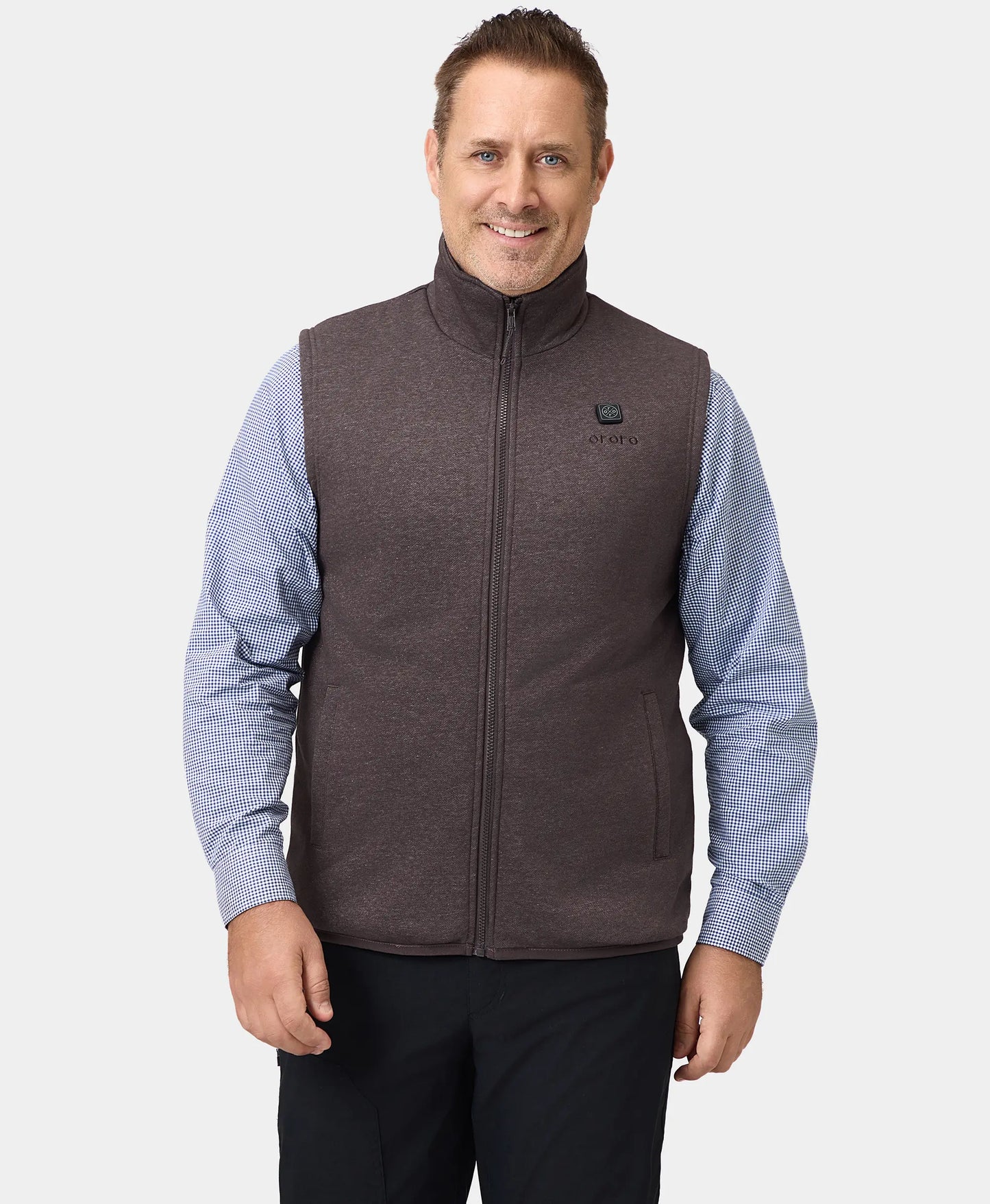 Men's Heated Fleece Vest - New Colours