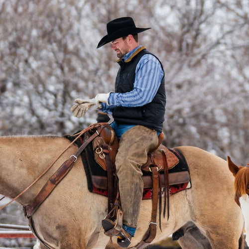 PuffLyte™ Men's Heated Lightweight Vest - Black