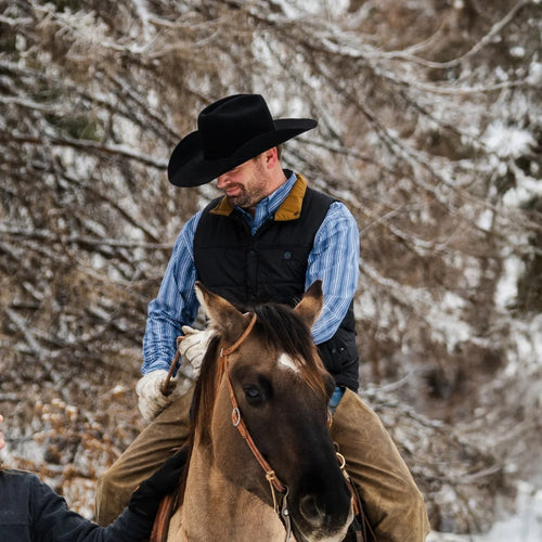 PuffLyte™ Men's Heated Lightweight Vest - Black