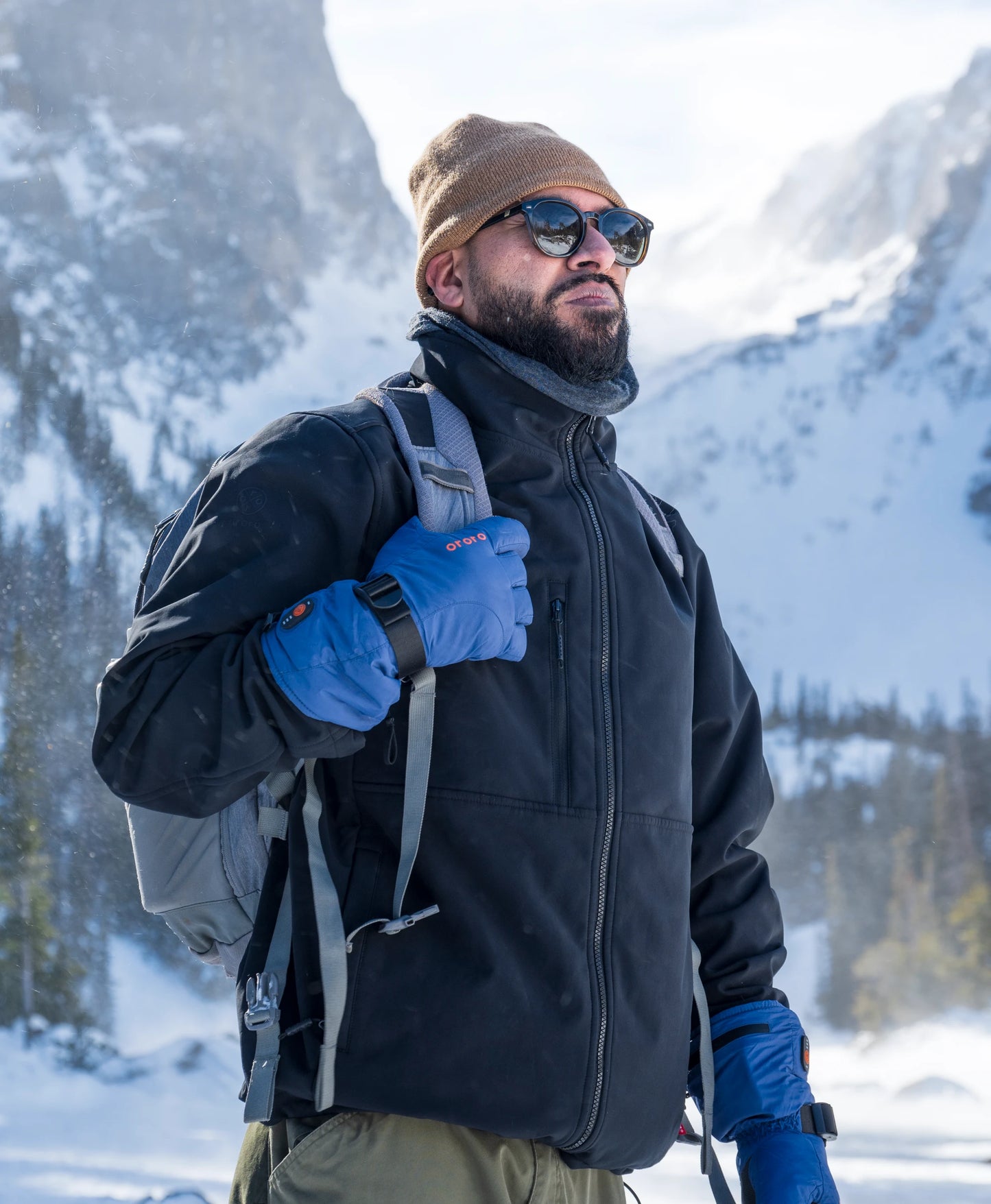 Maverick SureWarm® Men's 6-Zone Dual-Control Heated Softshell Jacket