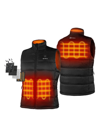 Men's Classic Heated Vest - Black Men's Classic Heated Vest - Black