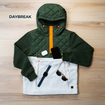 Daybreak Women's Colorblock Heated Anorak Daybreak Women's Colorblock Heated Anorak