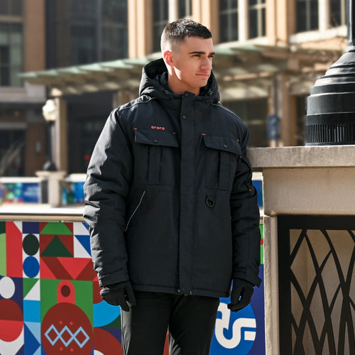 Missoula SureWarm® Men's 6-Zone Dual-Control Dual-Source Heated Jacket Missoula SureWarm® Men's 6-Zone Dual-Control Dual-Source Heated Jacket