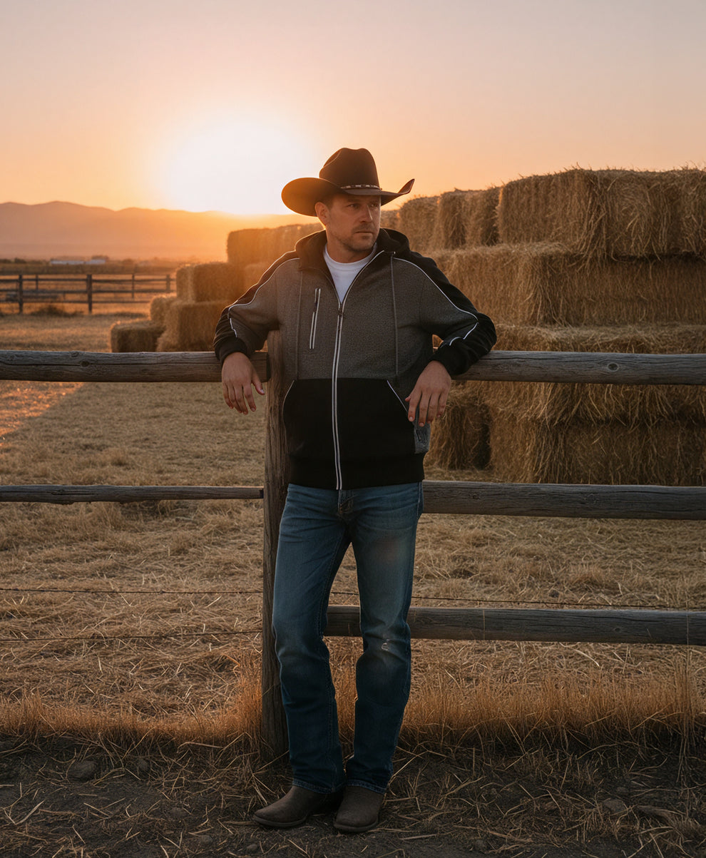 Wayne Unisex 5-Zone Heated Full-Zip Hoodie