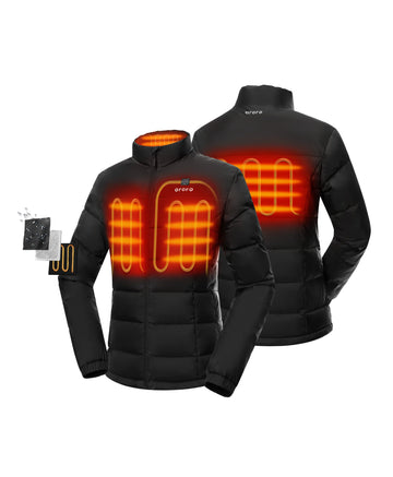 Women's Heated Thermolite® Puffer Jacket - Black Women's Heated Thermolite® Puffer Jacket - Black