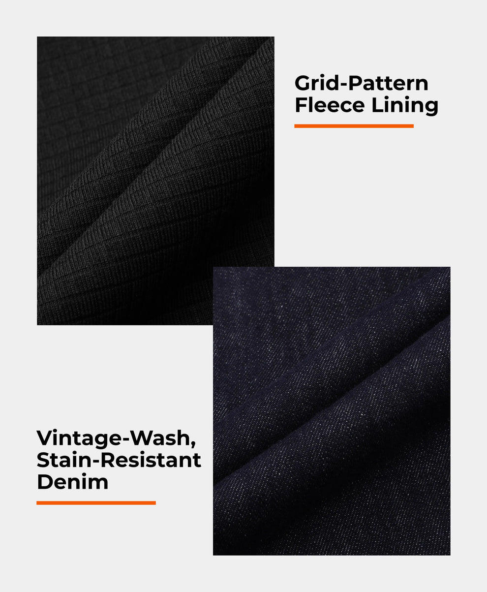 Heatenim Men's Heated Denim Pants