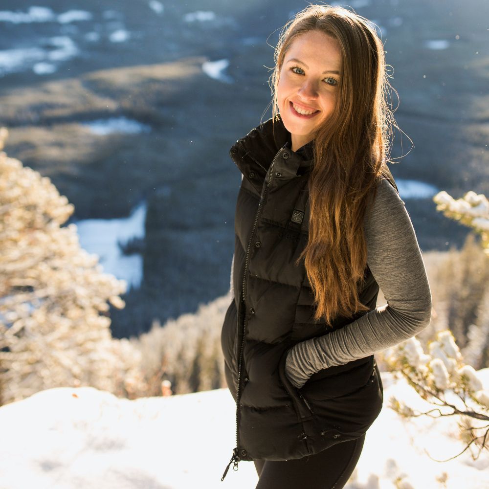 Women's Heated Down Vest Women's Heated Down Vest