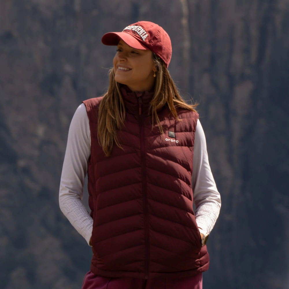 Women's Heated Lightweight Down Vest Women's Heated Lightweight Down Vest