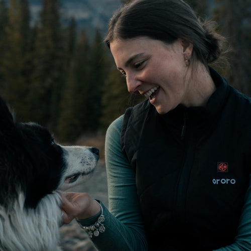 Women's Quilted Heated Vest - Black Women's Quilted Heated Vest - Black