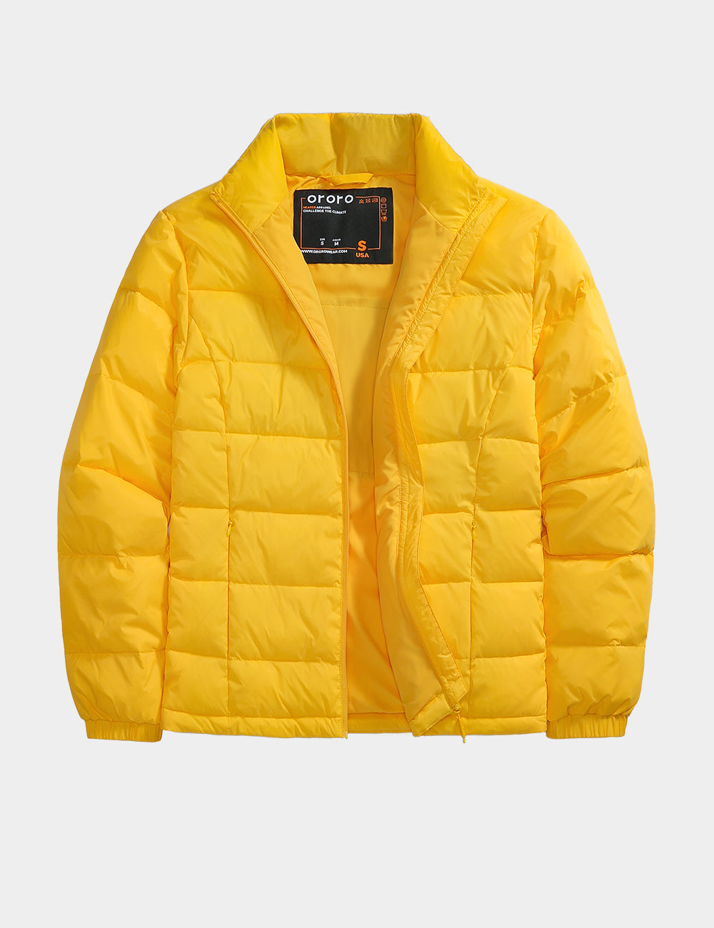 Women's Heated Thermolite® Puffer Parka Jacket - Yellow