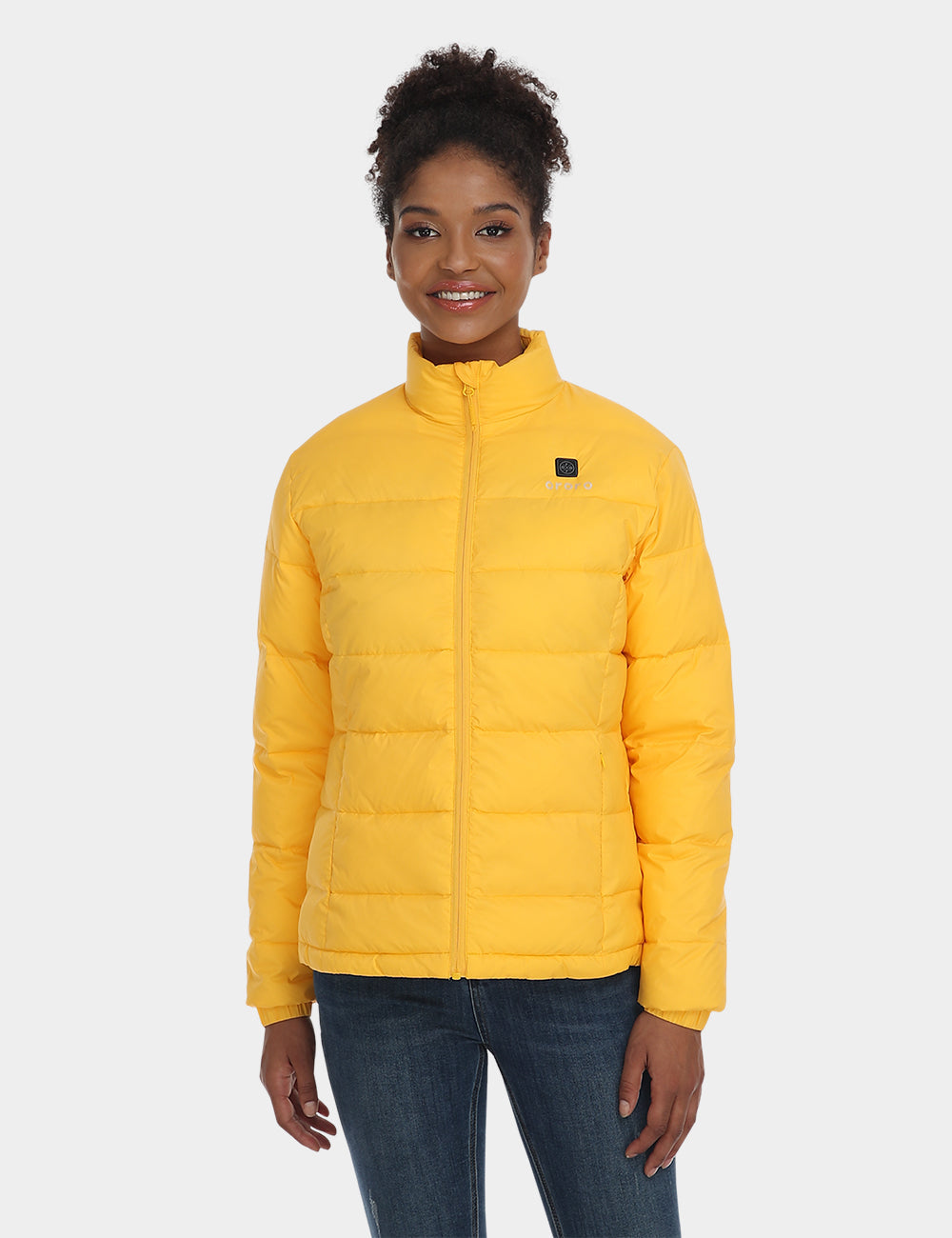 Women's Heated Thermolite® Puffer Parka Jacket - Yellow