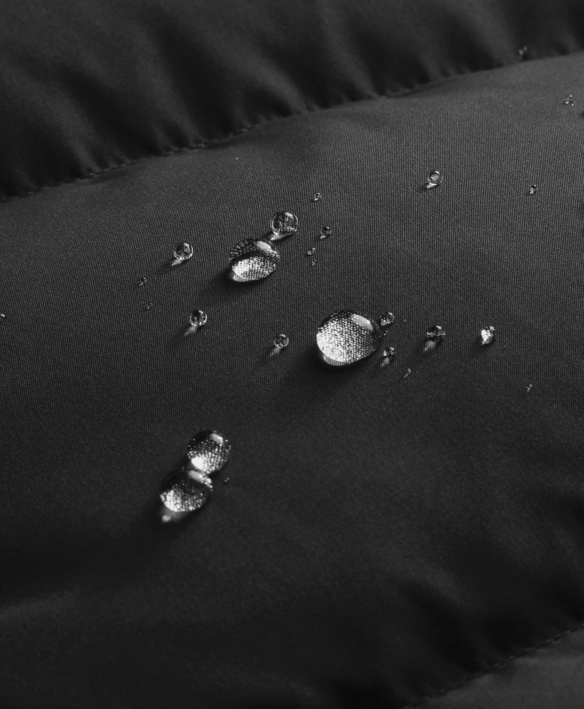 water-resistant shell