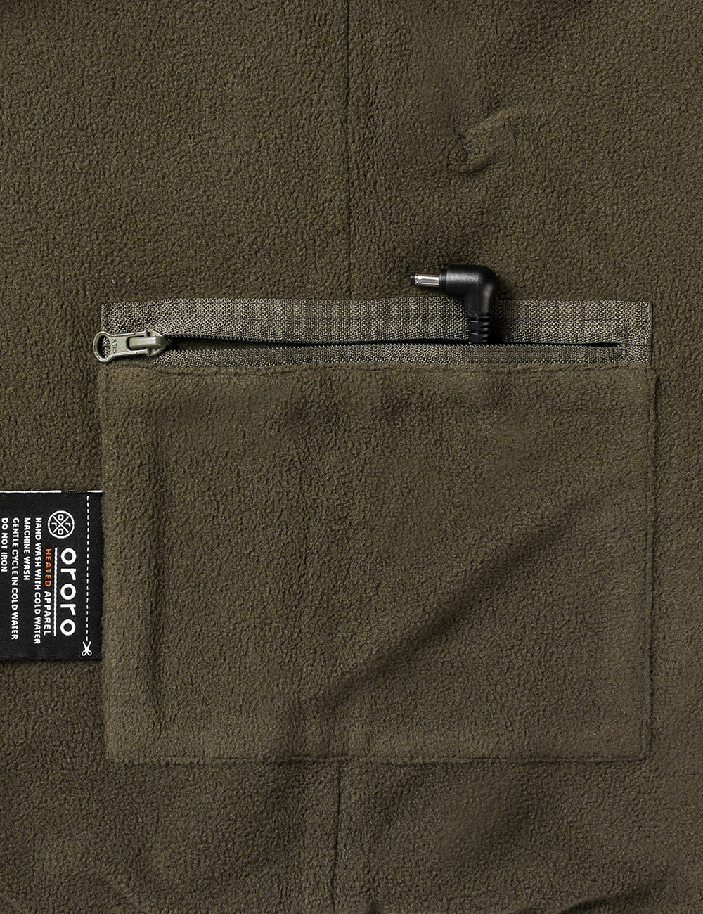 Inside Battery Pocket