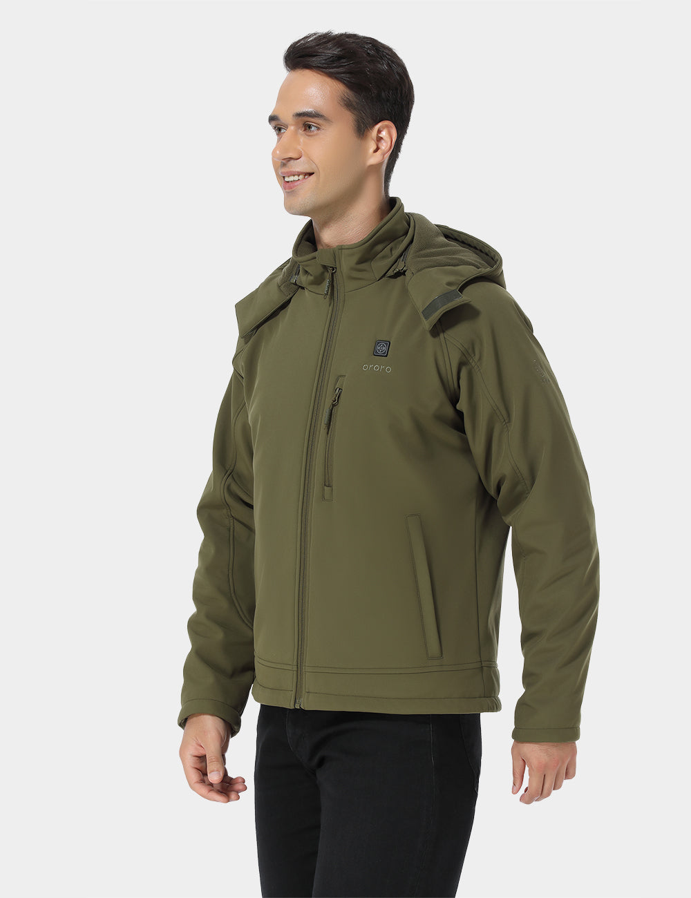 Men's Classic Heated Jacket - Green