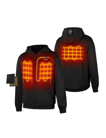 3 Heating Zones (Upper back, Left & Right Chest ) 3 Heating Zones (Upper back, Left & Right Chest )