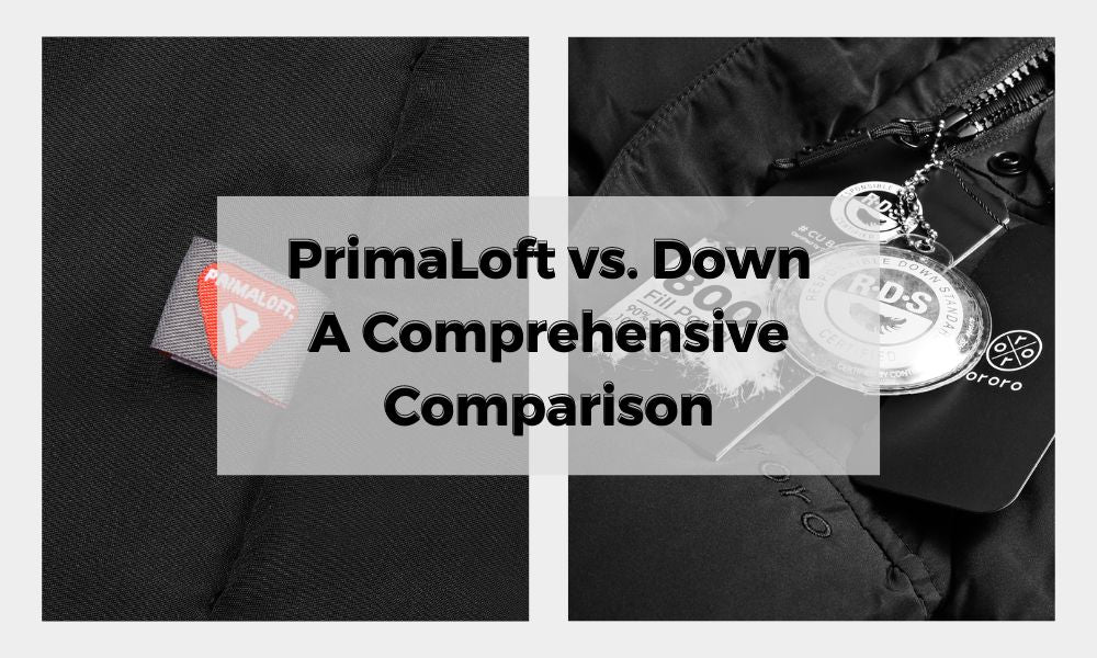 60g primaloft gold vs down hotsell