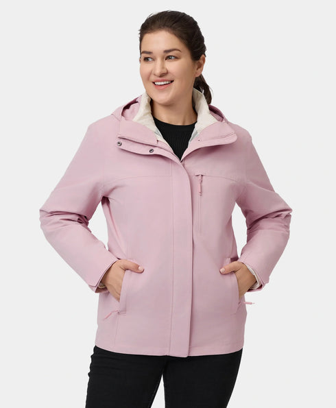River Ridge Women's 3-in-1 Heated Jacket with Down Liner ,view 1
