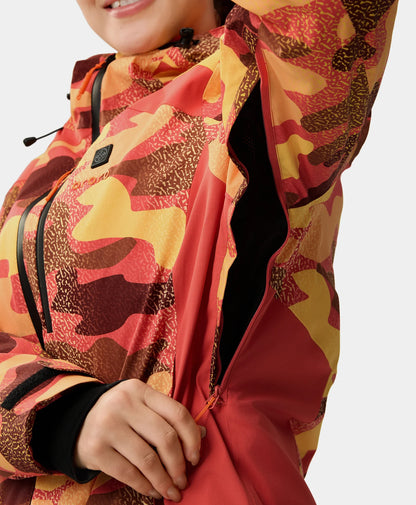 Mesh-lined pit zips