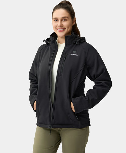 Paragon Women's Heated Jacket (Pocket Heating) - Black