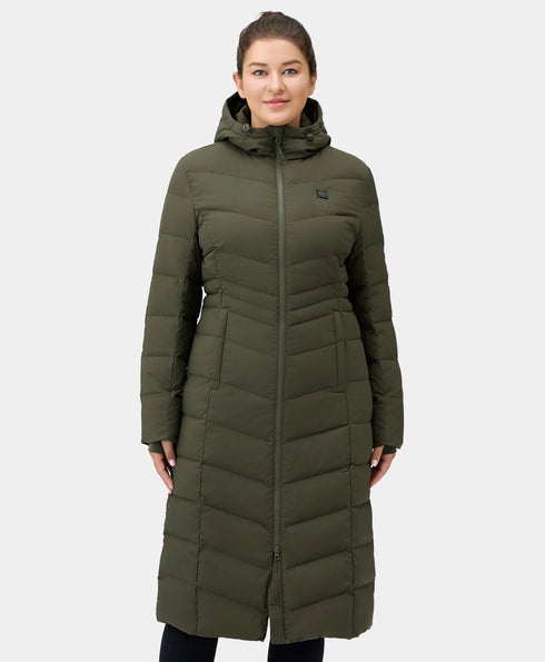 SOHO Women's Heated Down Parka Jacket ,view 1