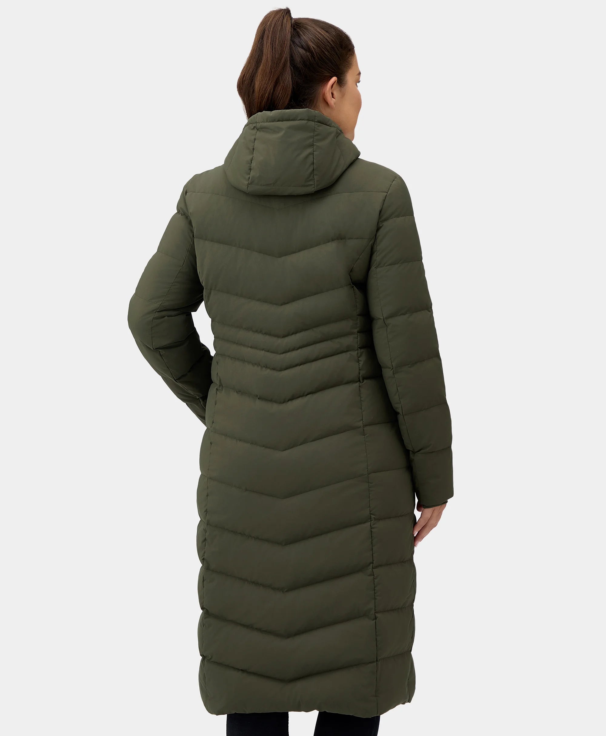 (Open-box) SOHO Women's Heated Down Parka Jacket, Thumbnail 23