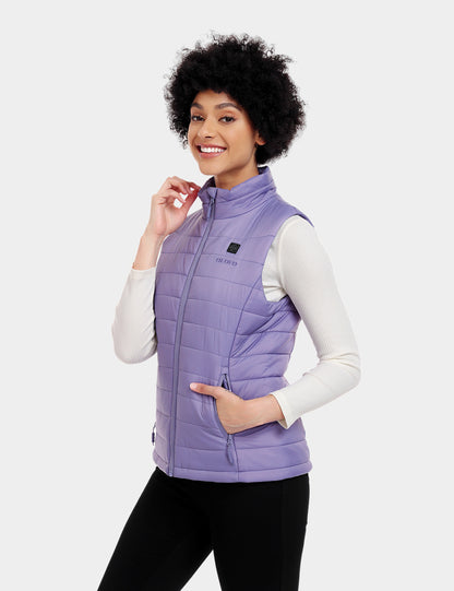 Women's Classic Heated Vest - Purple