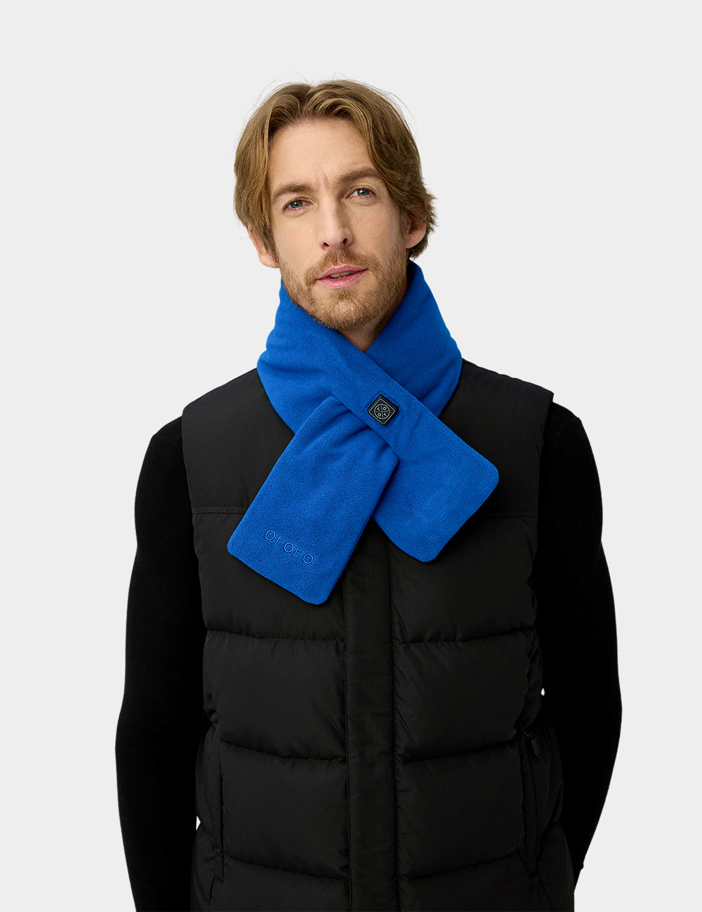 Unisex Heated Scarf - Blue