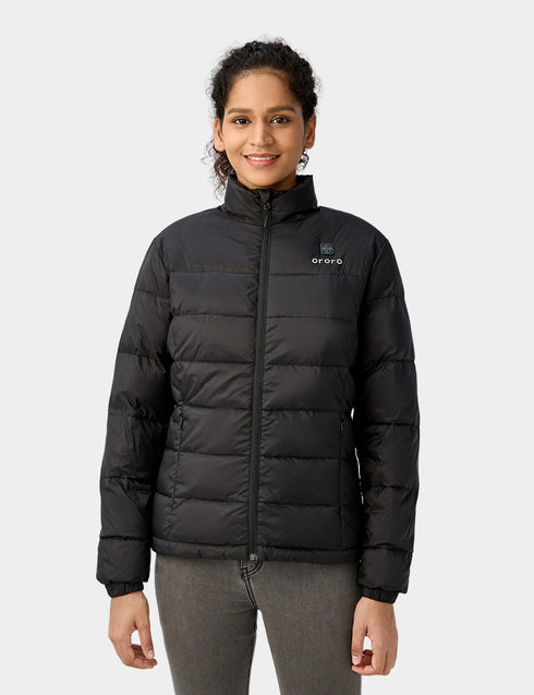 Women's Heated Thermolite® Puffer Jacket - Black ,view 1