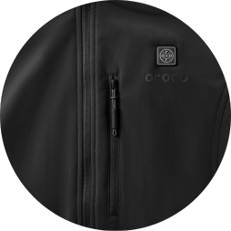 Feature Details Image Zipped Chest Pocket