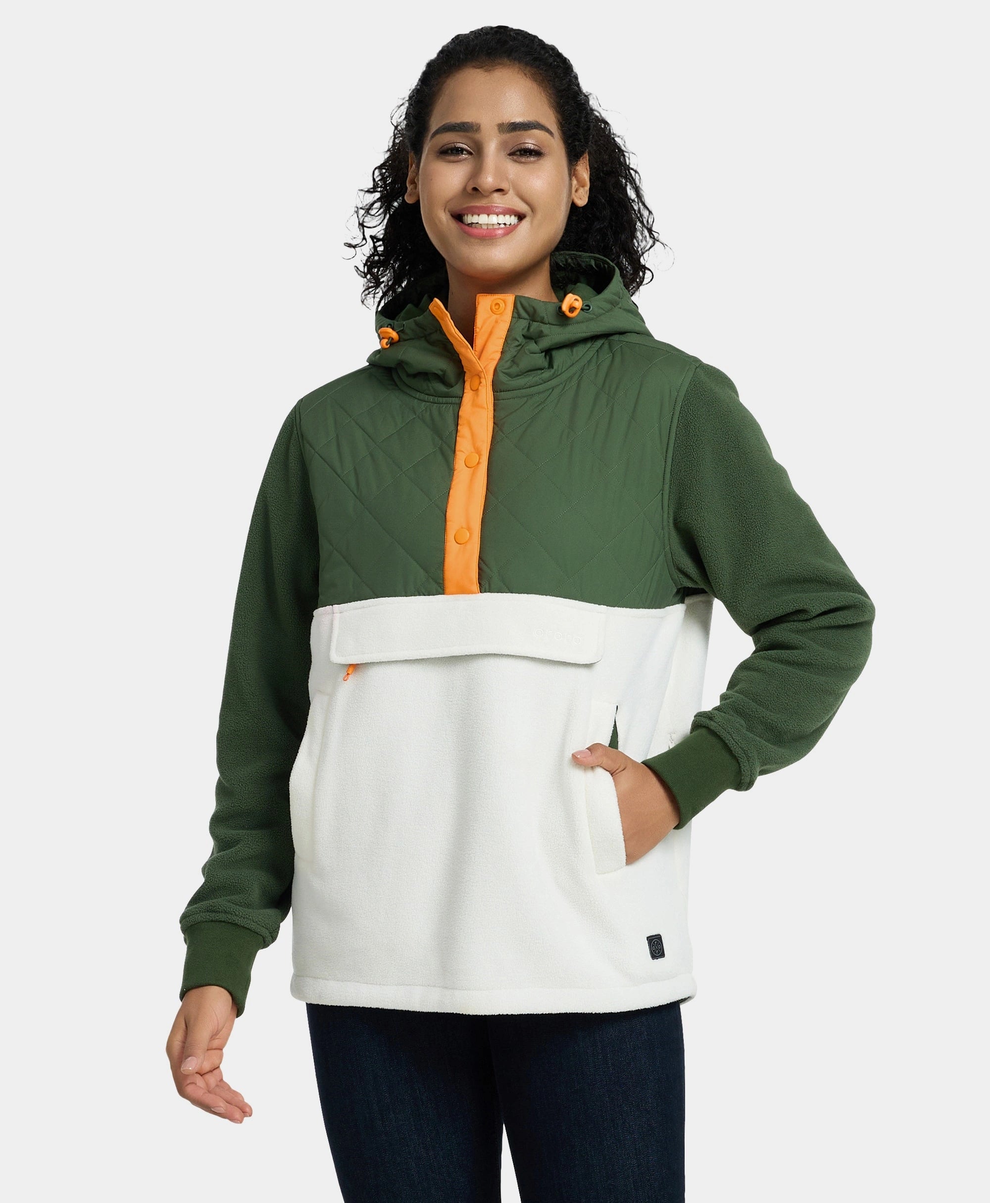 Daybreak Women's Colorblock Heated Anorak, Thumbnail 2
