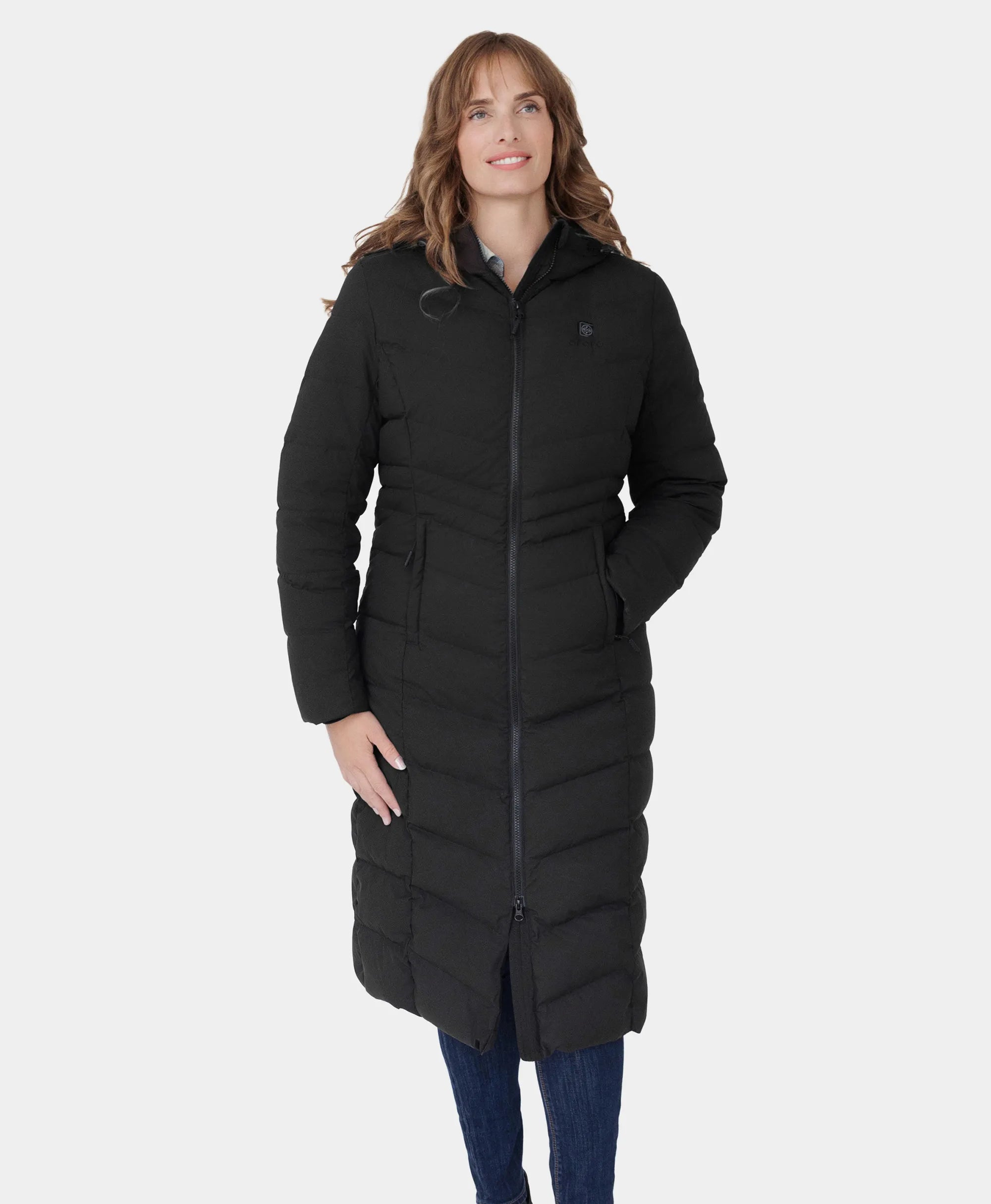 (Open-box) SOHO Women's Heated Down Parka Jacket, Thumbnail 9