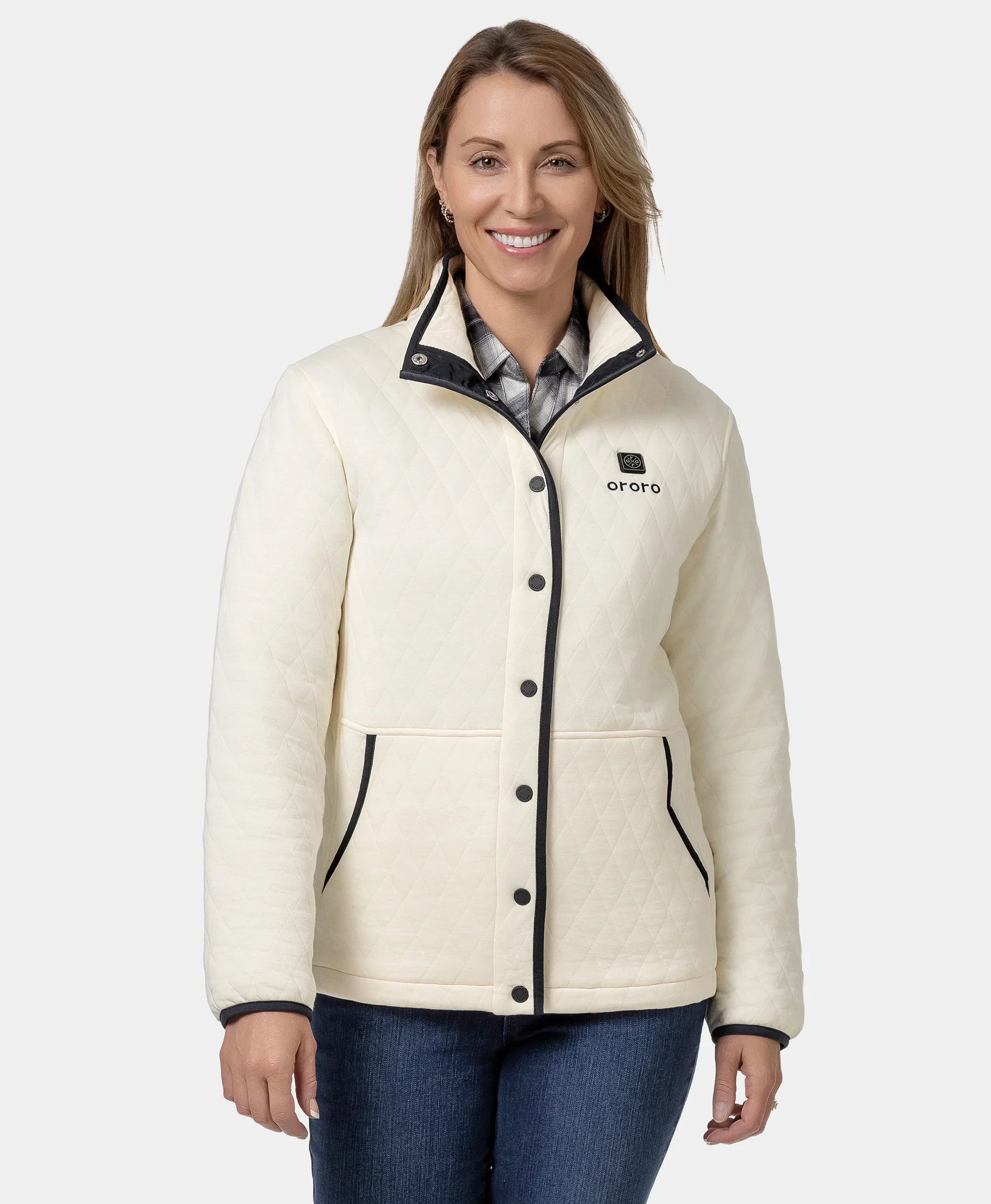 Chalet Women's Quilted Heated Jacket, Thumbnail 2