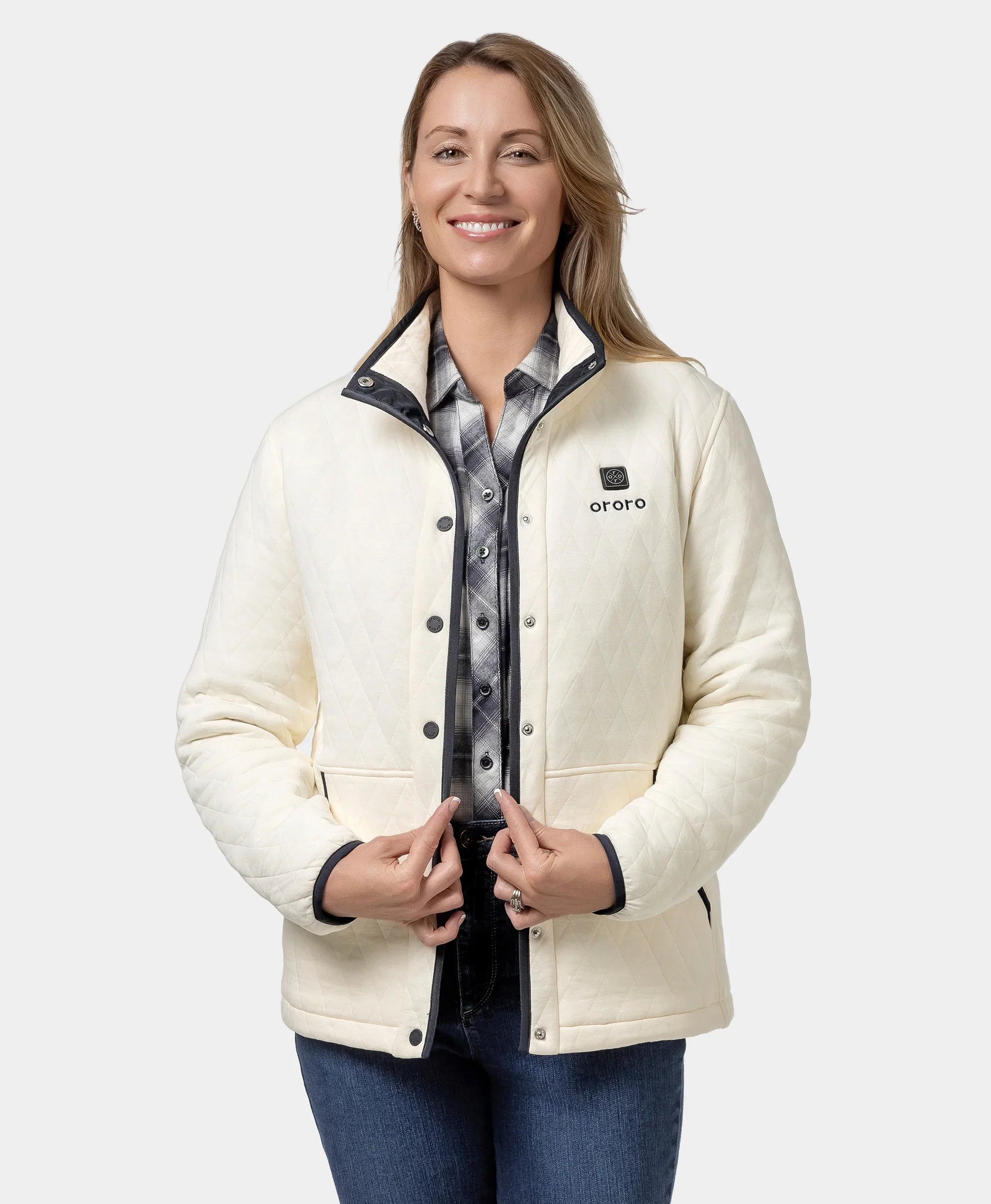 Chalet Women's Quilted Heated Jacket, Thumbnail 3