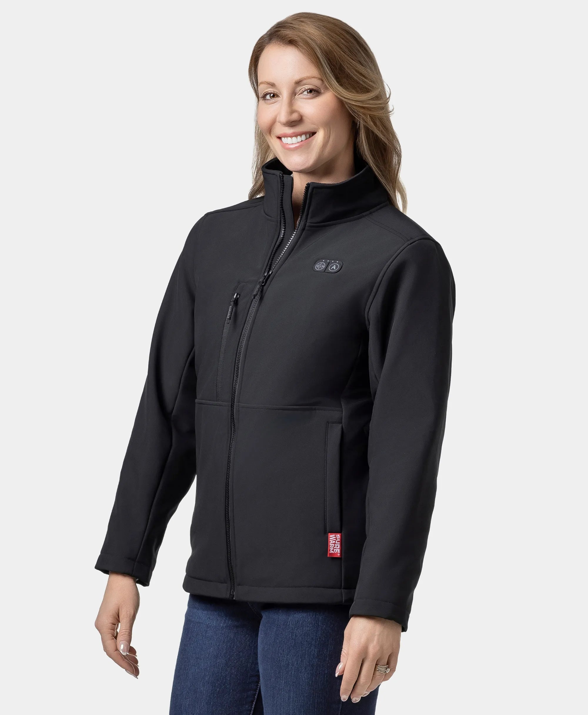 Maverick SureWarm® Women's 6-Zone Dual-Control Heated Softshell Jacket, Thumbnail 5