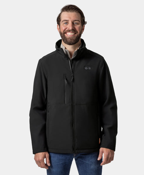 Maverick SureWarm® Men's 6-Zone Dual-Control Heated Softshell Jacket ,view 1
