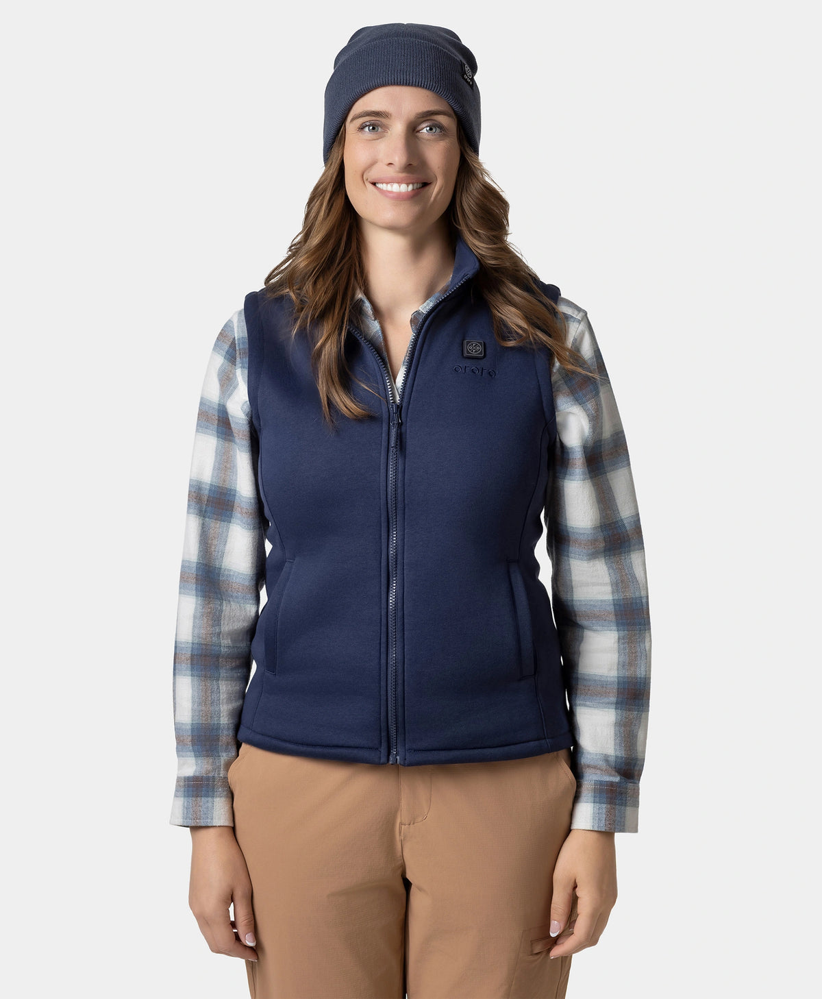 Women's Heated Fleece Vest, Thumbnail 27