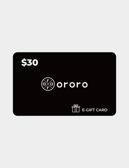 $30 ORORO E-Gift Card (Gift)