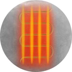 Heating Element on the Center