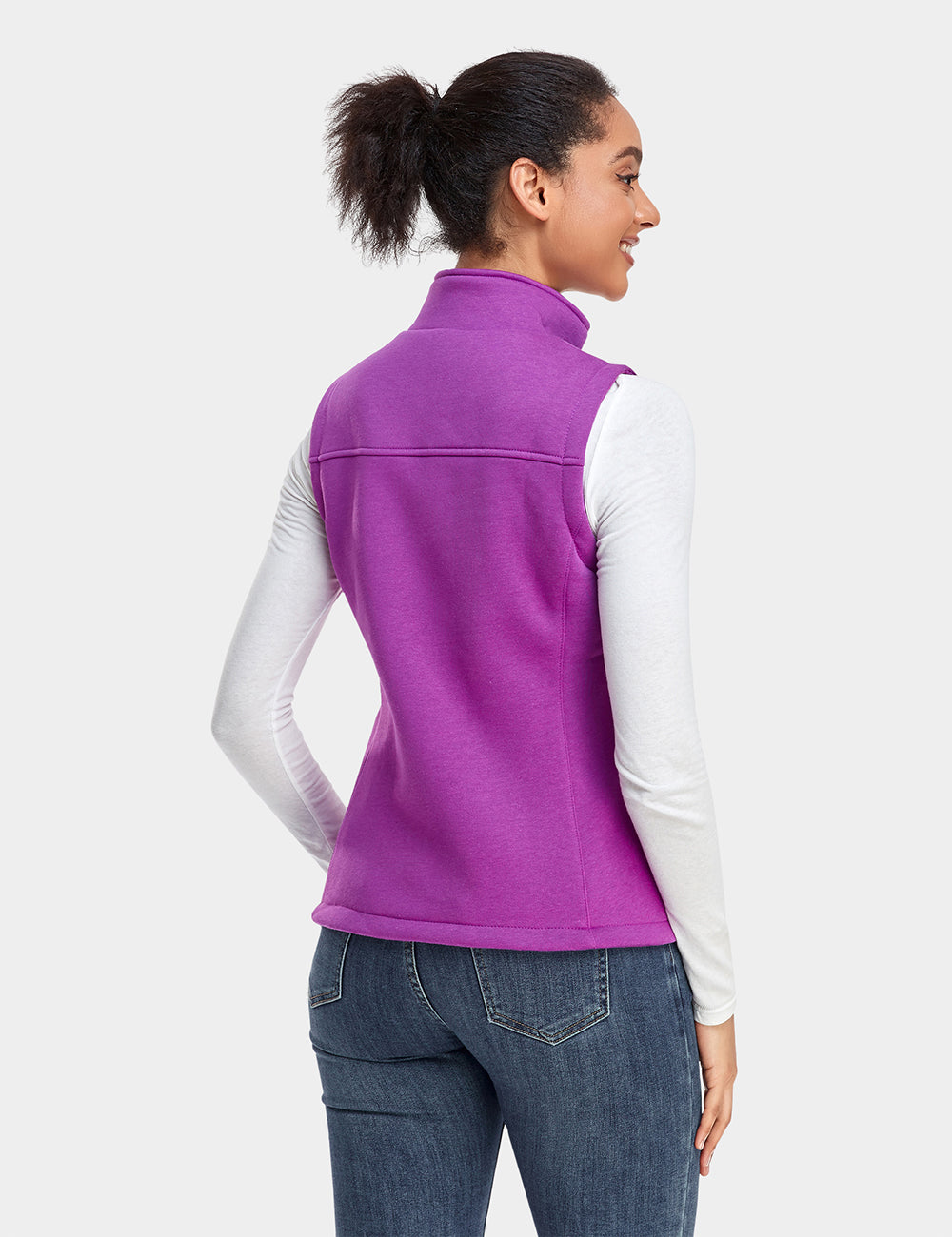 (Open-box) Women's Heated Fleece Vest, Thumbnail 18